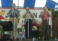 990530 09 Jim Cullum band closeup.jpg (55046 bytes)